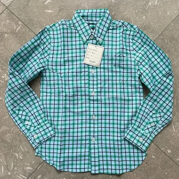 E-land button down dress shirt size 8 New with tags in bag - Picture 1 of 6